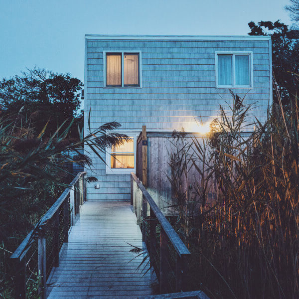 Modern secluded house